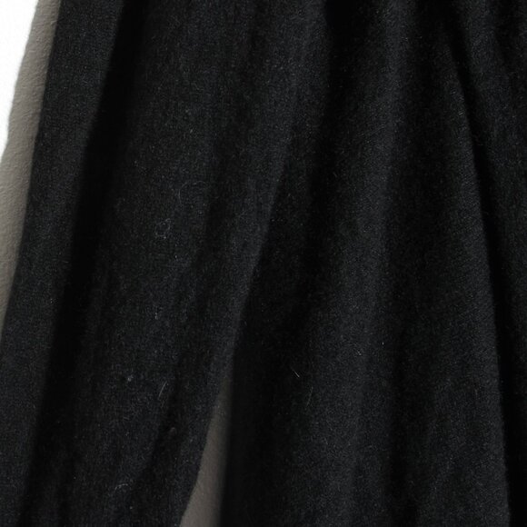 Vince 100% Cashmere Hooded Cardigan Sweater Black Open Front Size Small - Picture 11 of 16